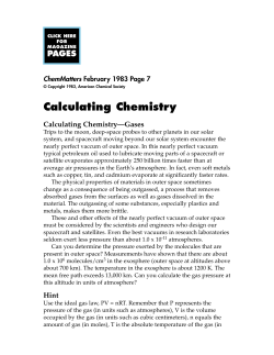 Calculating Chemistry