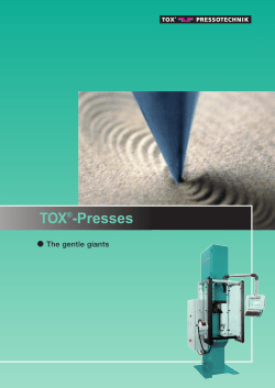 TOX®-Presses