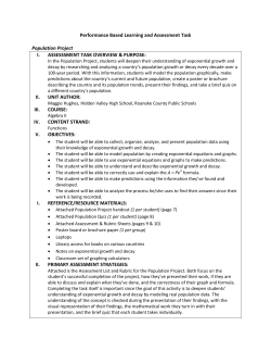 Population Project [Maggie Hughes]