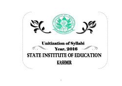 state institute of education kashmir - Directorate of School Education