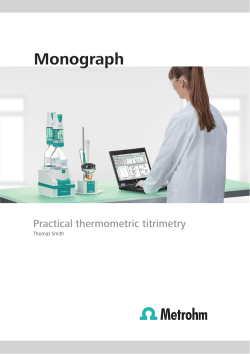 Practical thermometric titrimetry