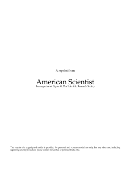 article - American Scientist