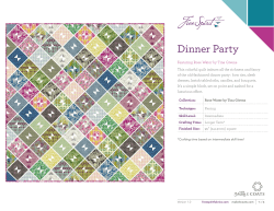 Dinner Party - Free Spirit Fabrics