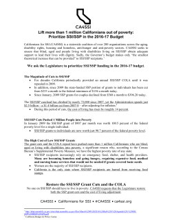 Lift more than 1 million Californians out of poverty - NASW-CA