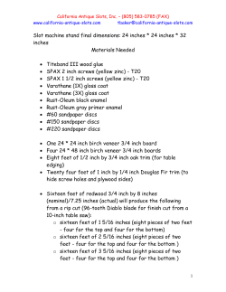 Slot machine stand final dimensions: 24 inches * 24 inches * 32