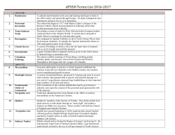 APUSH Terms List 2016-2017