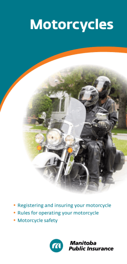 Motorcycles - Manitoba Public Insurance