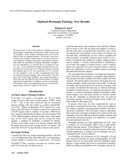 Optimal Rectangle Packing: New Results