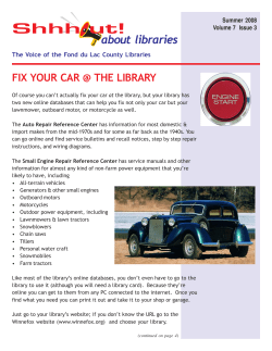 Summer 2008 - Winnefox Library System