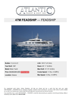 47m feadship - atlanticyachtandship.ru