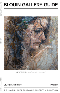 Blouin GAllERY GuiDE
