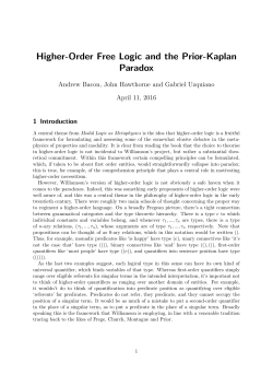 Higher-Order Free Logic and the Prior