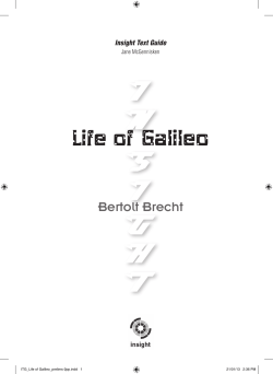 Life of Galileo - Insight Publications