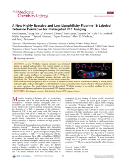 A New Highly Reactive and Low Lipophilicity Fluorine
