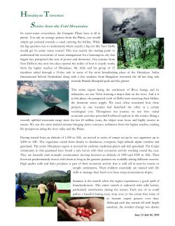 Himalayan Traverses: Stories From The Fold Mountains