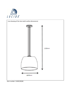 Item number: 31493/30/60 Line drawing of the item (with outline