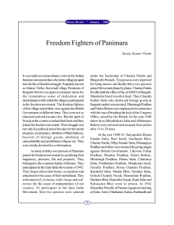 Freedom Fighters of Panimara