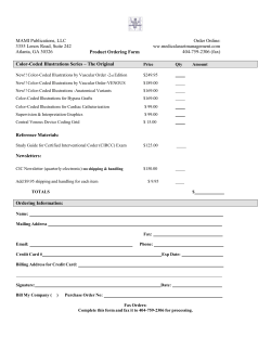 MAMI Publications, LLC Order Online: