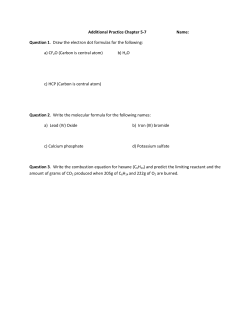 Question 1. Draw the electron dot formulas for the following