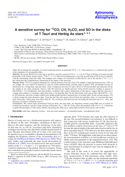 A sensitive survey for 13CO, CN, H2CO, and SO in the disks of T