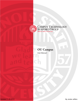 OU Campus - Office of Academic Technologies