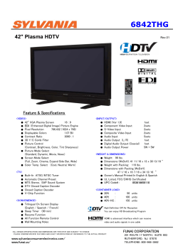 6842THG - HDTV Solutions