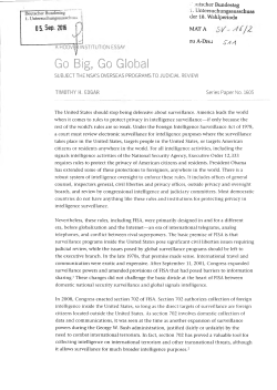 Go Big, Go Global