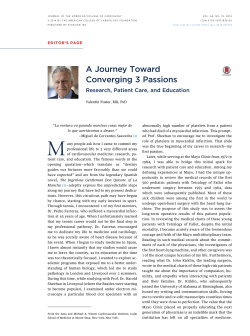 A Journey Toward Converging 3 Passions