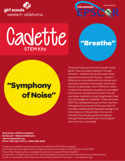 Symphony of Noise - Girl Scouts Western Oklahoma