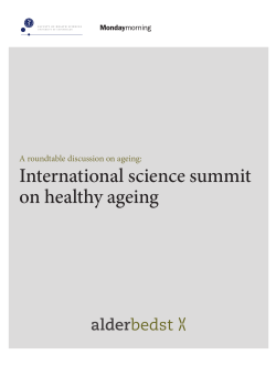 read in pdf - Center for Healthy Aging