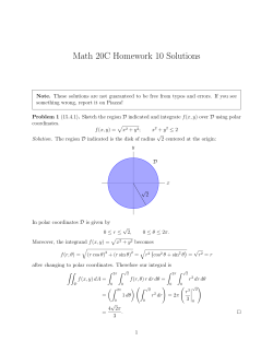Math 20C Homework 10 Solutions
