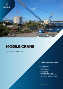 MOBILE CRANE