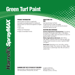 Green Turf Paint