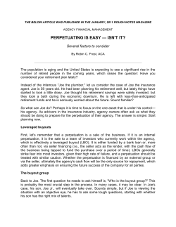 perpetuating is easy &mdash; isn`t it?
