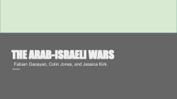 THE ARAB-ISRAELI WARS