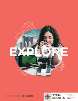 Stem Scouts Curriculum Guide
