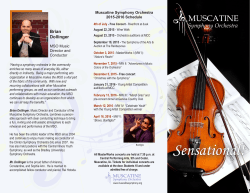 Sensational! - Muscatine Symphony Orchestra