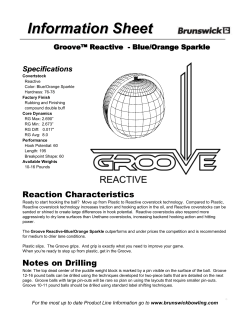 Information Sheet - Brunswick Bowling
