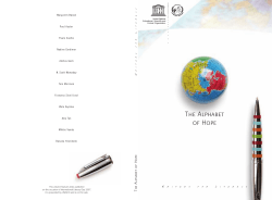 The Alphabet of hope - UNESDOC