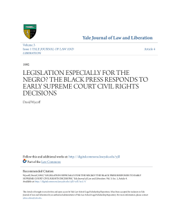 the black press responds to early supreme court civil rights decisions