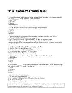 16: America`s Frontier West - apush-xl