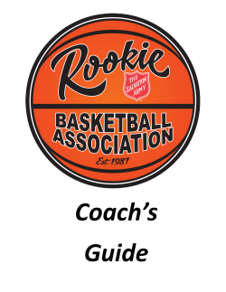 rookie basketball association coaches guide