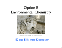 E11 Acid Deposition AHL Keynote updated