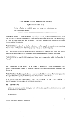 By-Law Number 82- 2012 - Home