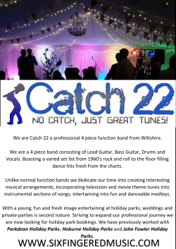 Catch 22 Holiday Park CV