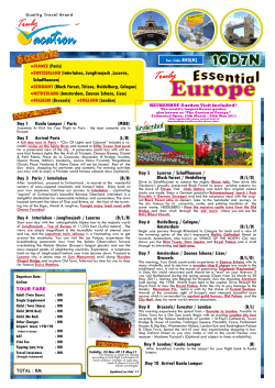 FRANCE (Paris) - Pearl Holidays