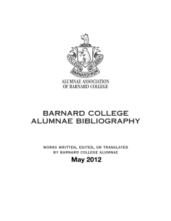 Untitled - Barnard Alumnae