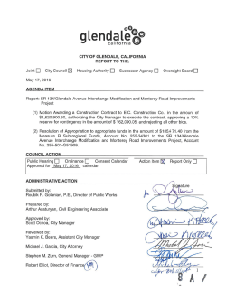 SR 134/Glendale Avenue Interchange