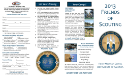 friends of scouting - LDS BSA Relationships