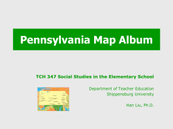 Pennsylvania Landform Map Album